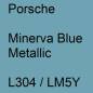 Preview: Porsche, Minerva Blue Metallic, L304 / LM5Y.